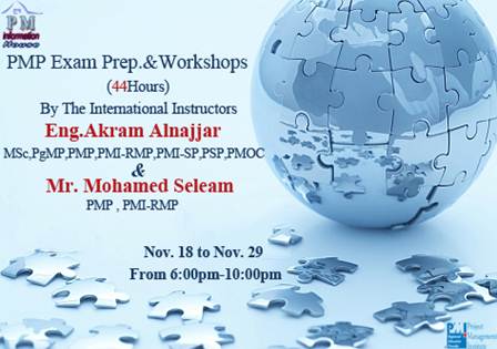 PMP Exam Prep.& Workshops