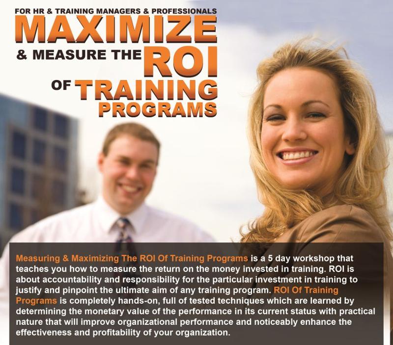 Maximize & Measure the ROI of Training Programs